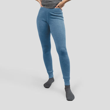 womens active comfort leggings lightweight color baby blue