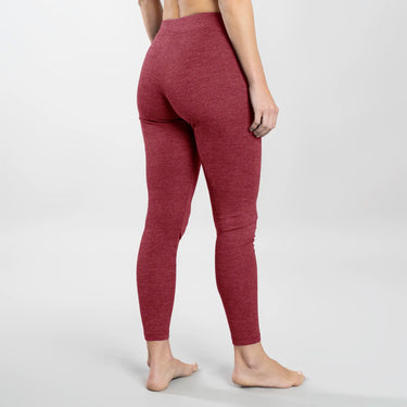 womens active comfort leggings lightweight color maroon